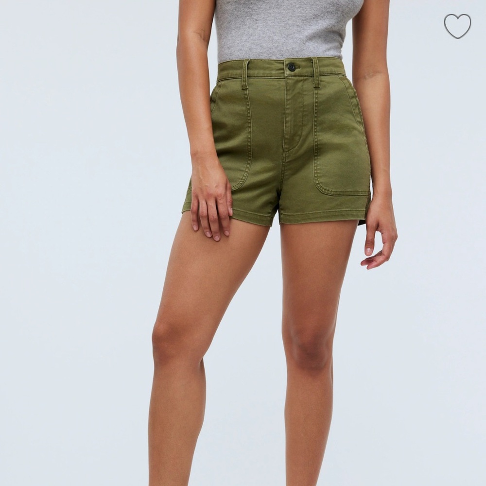 Madewell Olive Green Women's Shorts